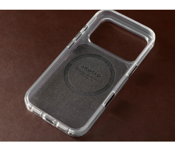 Nomad Clear Leather Case do iPhone 18 Pro / 17 Pro MagSafe (rustic - 1586598 - zdjęcie 9